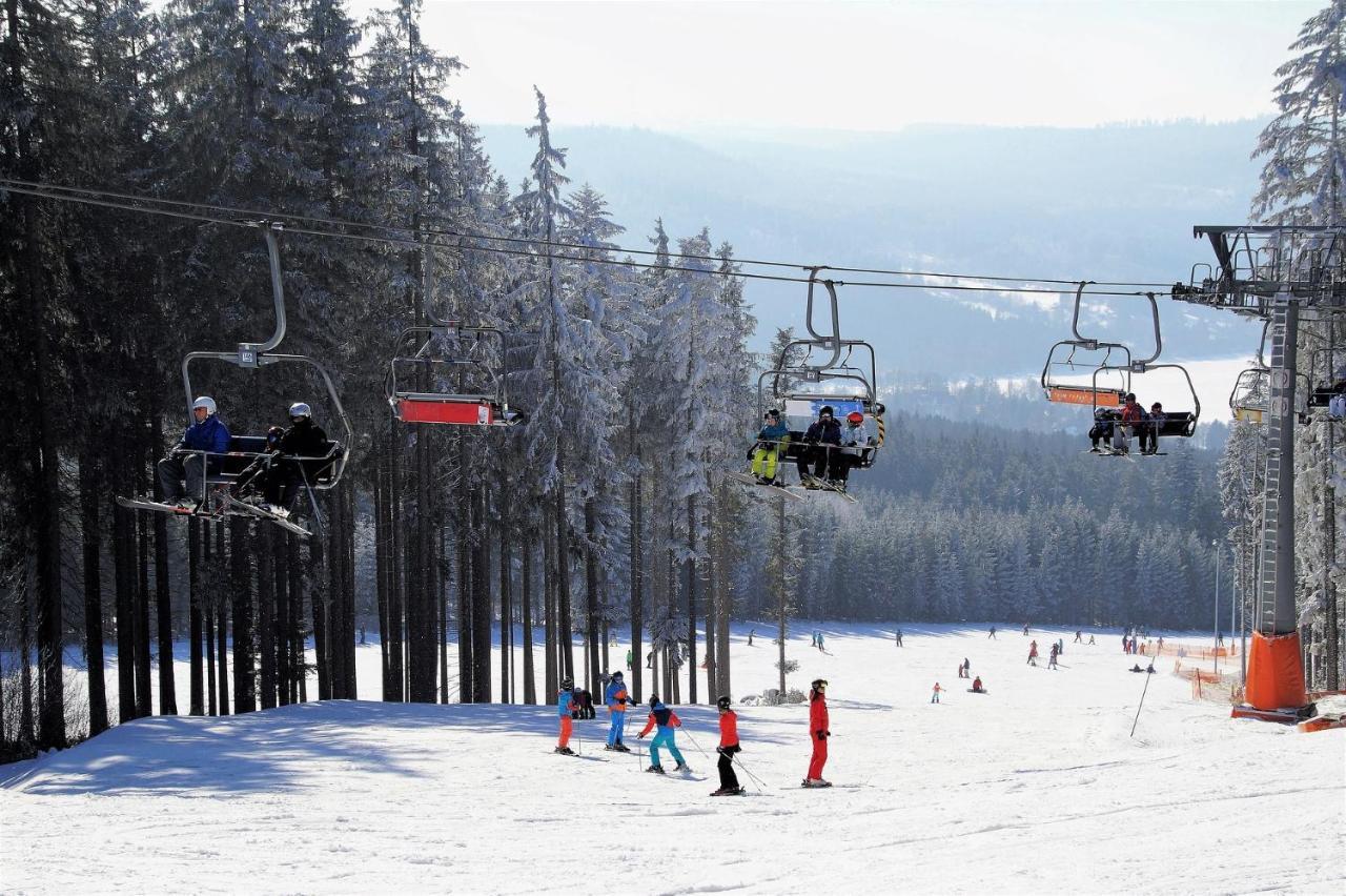 Fontana Lipno Hotell Černá v Pošumaví Exteriör bild